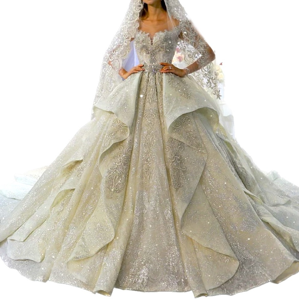 Wedding dress - custom made to fit sizes 2,4,6.